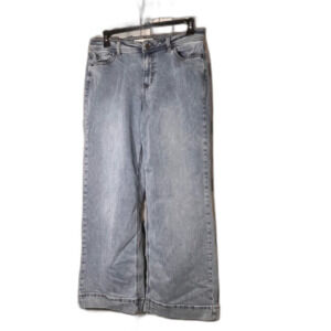 EST 1946 Women's Light Blue wide leg Jeans hi rise size 12 stretch super soft!